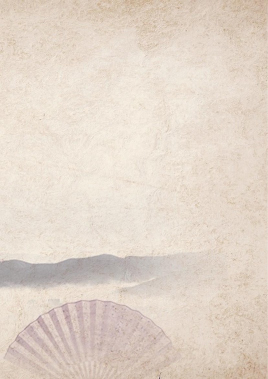 国风水墨1 (56)国风水墨信纸模板word模板